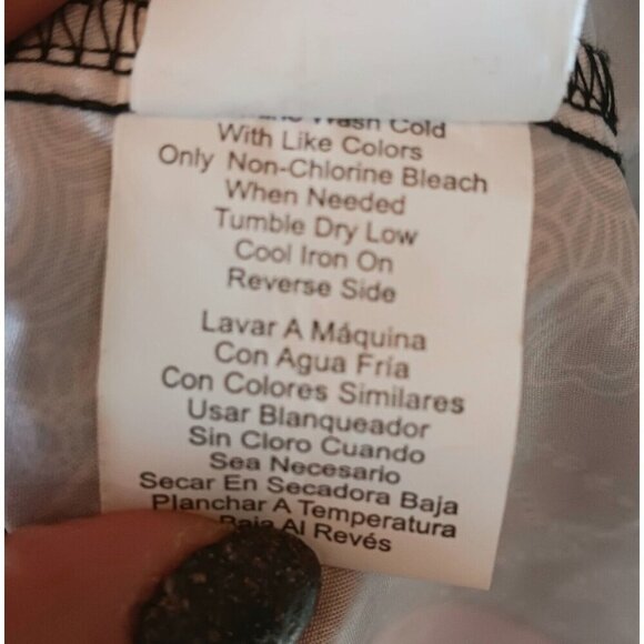 3/10 SURF SOCIETY Swimwear Bandana  Print Shirt M Beachy Artsy Funky Patchwork - Picture 7 of 7